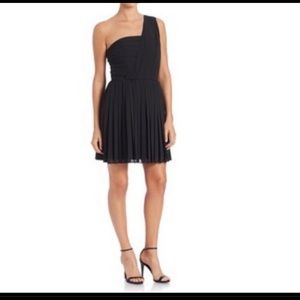 Rachel Roy Pleated one shoulder dress
